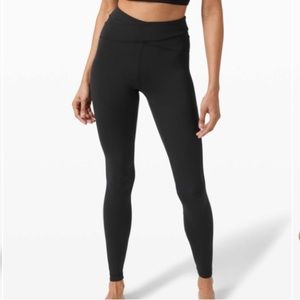 lululemon Nulu Aligned Angles SHR Tight 28” Black Size 4 NWT